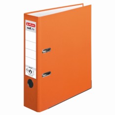 Biblioraft A4 8cm Pp Orange Herlitz foto