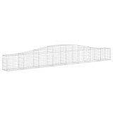 Cumpara ieftin Cos gabion arcuit 400x30x40/60 cm fier galvanizat