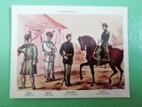 C9 26 - 1977 - Calendar de buzunar - tematica militara - uniforme de epoca