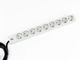 Cumpara ieftin Bachmann IT PDU 9 Prize Schuko, 1U, 230V, 2m Cablu, Montare Rack 19&quot;, Gri RAL 7035
