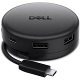 Docking station DELL DA326, USB Type-C, 100W, Negru, 1 an Garantie