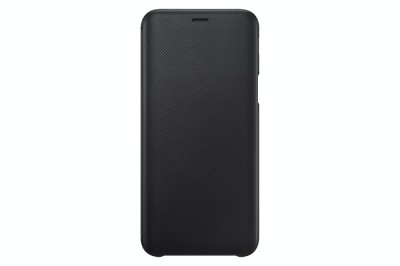 Husa Originala SAMSUNG Galaxy J6 2018 - Flip Wallet (Negru) foto