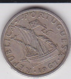 Portugalia 2.50 escudos 1967, Europa