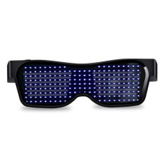 Ochelari de petrecere, ochelari lumino?i, ochelari cu afi?aj LED foto
