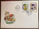 C12 - FDC Romania - Ciuperci comestibile - LP1165 - 1986