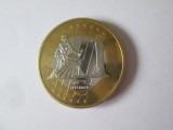 Cipru 1 Euro 2003 Specimen moneda test/probă,diametrul=32,5 mm,greutate=20 grame, Europa, Cupru-Nichel