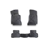 Covorase Auto Cauciuc Tip Tavita PSN Mercedes Clasa C W205 2014-2020 Negre Premium