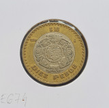 Mexic 10 pesos 1998, America Centrala si de Sud