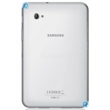 Capac baterie Samsung Galaxy Tab 7.0 Plus P6200, carcasa spate piesa de schimb alba BATTC foto