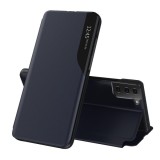 Husa pentru Samsung Galaxy S21 FE 5G G990, Techsuit, eFold, Albastra
