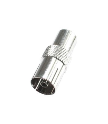 Mufa mama coaxiala metal se poate infileta direct pe cablu RG6 HOME foto