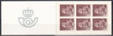 Spania 1986 - Regele Juan Carlos I - valoare nouă, Carnet, 2 poze, MNH