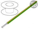 Cablu HookUp Wire 18AWG PVC Galben-Verde 30,5m