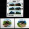 Grenada Grenadines 1996 Trains Steam locomotives MNH AA.096