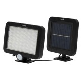 Home FLP250SOLAR reflector LED solar, 250 lm, senzor de mișcare PIR, 120&deg; 5m, 56 LED-uri SMD alb rece, eficient energetic, plastic