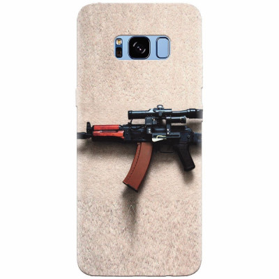 Husa silicon pentru Samsung S8, AK Kalashnikov Gun Of Military foto