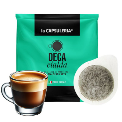 Cafea Deca, 100 paduri compatibile ESE44, La Capsuleria foto