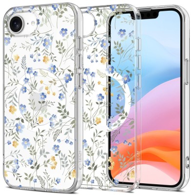 Husa Iphone 16e Tech-Protect Flexair magsafe spring flowers foto