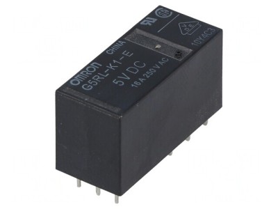 Releu electromagnetic SPDT 5VDC 16A foto