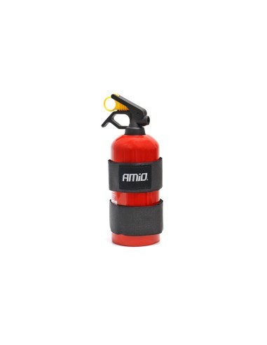 Suport curea velcro pentru prindere stingator auto, Amio