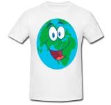 Cumpara ieftin Tricou &quot; Happy earth cartoon &quot;