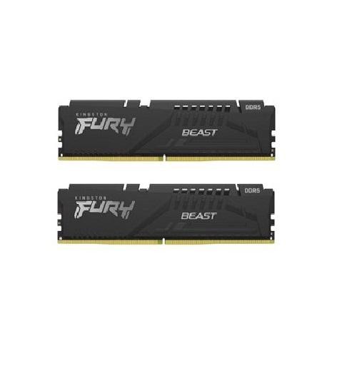 Memorie DDR Kingston DDR5 32 GB, frecventa 5200 MHz, 16 GB x 2 module, radiator, &quot;KF552C40BBK2-32&quot;