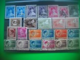 HOPCT LOT NR 436 REGELE MIHAI I -REGAT ROMANIA-24 TIMBRE VECHI-STAMPILAT