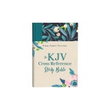 The KJV Cross Reference Study Bible--Turquoise Floral