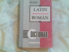Dictionar Latin Roman-Gh.Gutu foto