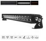 Cumpara ieftin Led bar, Lumina alba si portocalie puternica, de inalta calitate, 13000LM, 120W, 84.5 cm 12-24V
