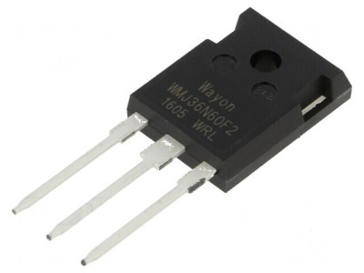 Tranzistor N-MOSFET WMOS F2 600V 20A 100A 277W foto