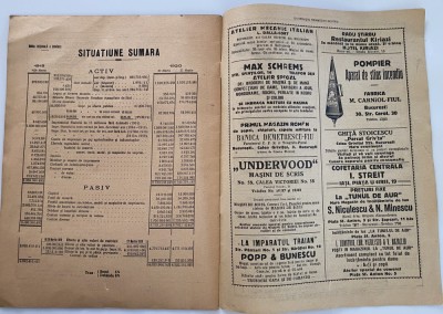 revista veche Ilustratia Neamului Nostru 1920 foto