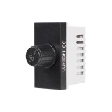 Cumpara ieftin Comutator pentru ventilator Luxion 1M, negru, standard italian