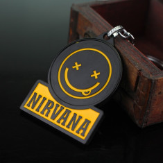 Breloc Nirvana Kurt Cobain foto