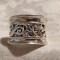argint INEL 1920 FRANTA art deco SPLENDID manopera EXCEPTIONALA de efect UNIC lat