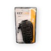 Husa Chei Auto Piele Automax Neagra cu Fermoar, 6 Chei, 11x6x2.5 cm, Protectie Premium, Organizator Chei