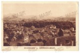 4960 - REGHIN, Mures, Panorama, Romania - old postcard - used - 1942, Circulata, Printata