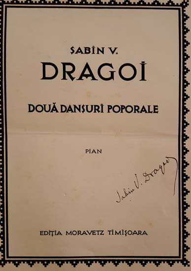 Autograf: SABIN DRAGOI