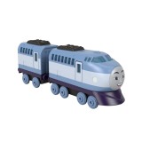 THOMAS LOCOMOTIVA CU VAGON PUSH ALONG KENJI, THOMAS - Thomas