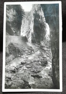 Carte postala, Defileul Bistrita-Valcea, 1938 foto