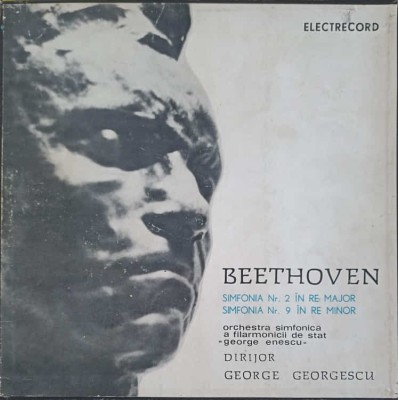 Disc vinil, LP. Simfonia Nr. 2 in Re Major. Simfonia Nr. 9 in Re Minor. SETBOX 2 DISCURI VINIL-Beethoven, O-248896 foto