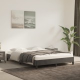 VidaXL Cadru de pat fără saltea, gri &icirc;nchis, 140x200 cm, catifea 346977