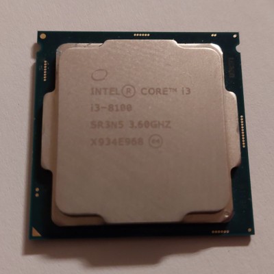 Procesor Quad Intel Core i3-8100,3,60Ghz,Socket 1151,Gen 8 foto