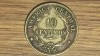 Costa Rica -moneda colectie f greu de gasit- 10 centimos 1941 GCR - tiraj 500k, pt cunoscatori, America Centrala si de Sud