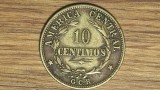 Costa Rica -moneda colectie f greu de gasit- 10 centimos 1941 GCR - tiraj 500k, pt cunoscatori