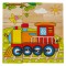 Cuburi Puzzle Lemn, 9 Piese, Imagini Vehicule, Multicolor