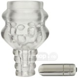 Masturbatoare cu vibratii - Doc Johnson Super Sugere pentru Testicule