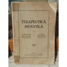 TERAPEUTICA INFANTILA , M MANICATIDE, M CAJAL foto