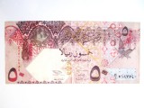 Rara! Qatar 50 Riyals 2003 la cel mai mic pret