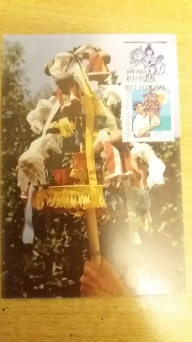 C12 - maxima Romania - tematica arta populara 18 - prima zi a emisiunii sau expozitii